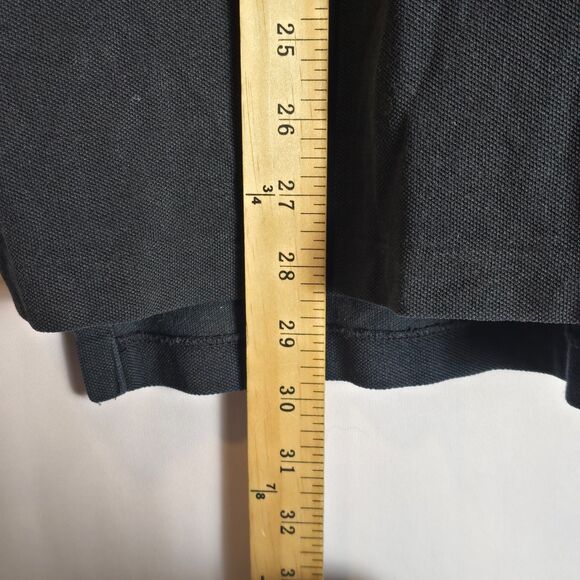 Polo Ralph Lauren Big Pony #3 Black Short Sleeve Rugby Shirt Custom Fit Large XL - Picture 8 of 16